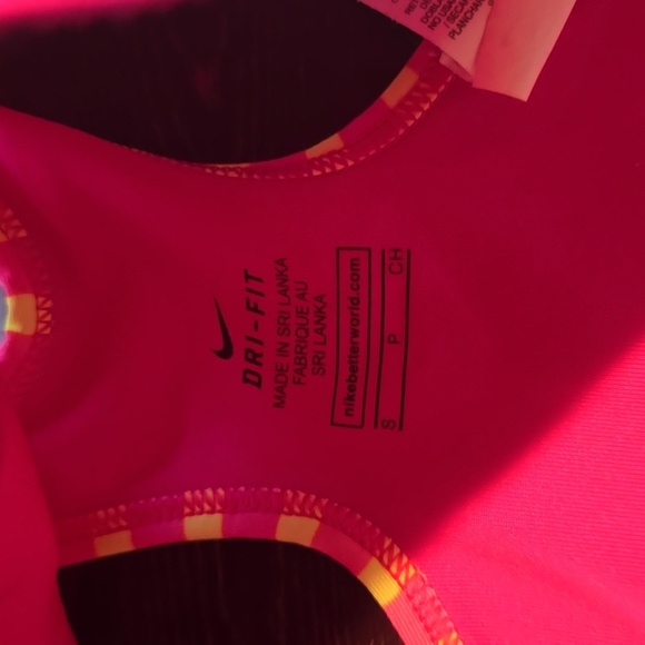 Nike Striped Sports Bra - Picture 2 of 2
